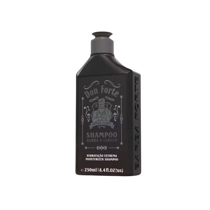 BARBA FORTE - Shampoo Hidratante Don Forte Barba Forte 250 Ml