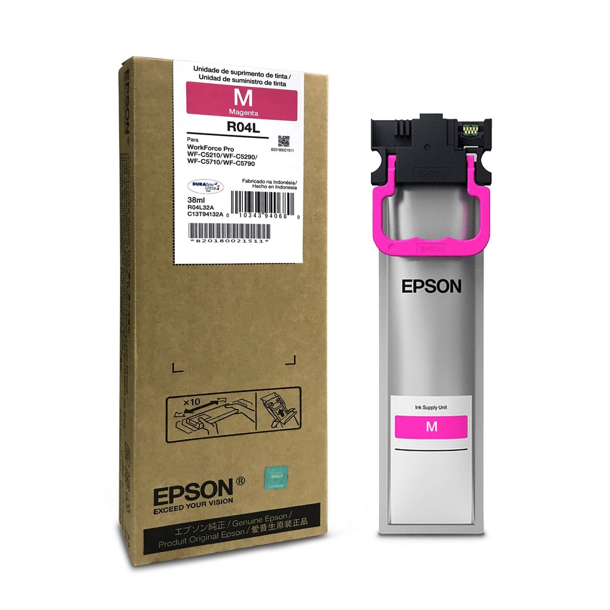 EPSON - Tinta Epson T941 Magent Workforce Wf C5710 C5790 C5210 C5290