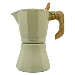 OROLEY - Cafetera Italiana Petra Cream 9 tazas