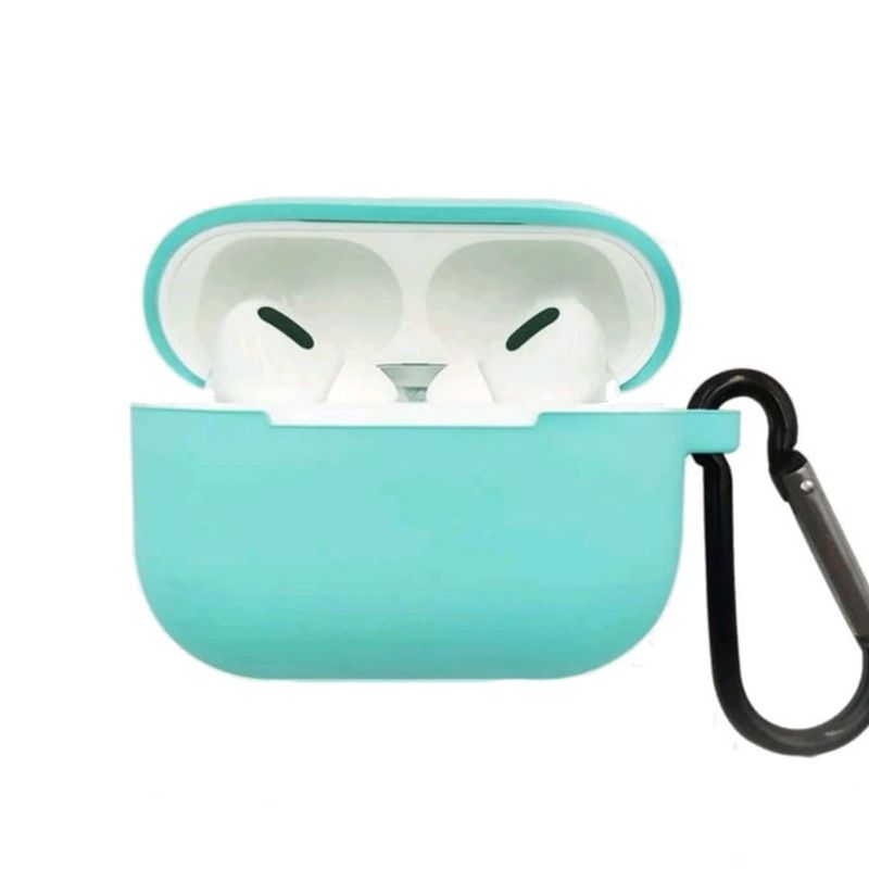 GENERICO - Funda carcasa Airpods pro Turquesa