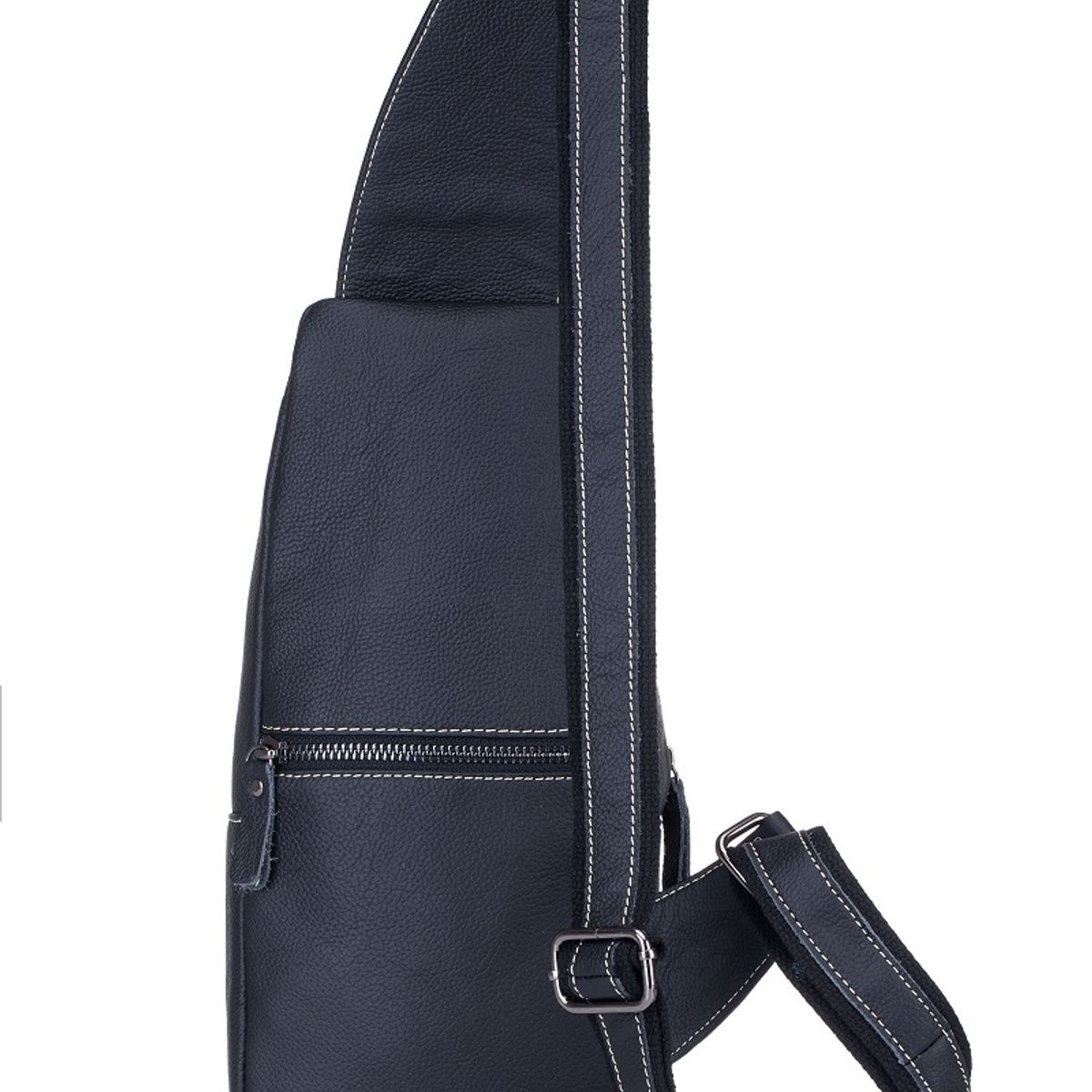 GENERICO - Bolso De Cuero Vintage Cross Body Banano Morral Bullcaptain