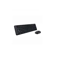 LOGITECH - Teclado + Mouse Wireless MK220 Inalámbrico USB - Negro
