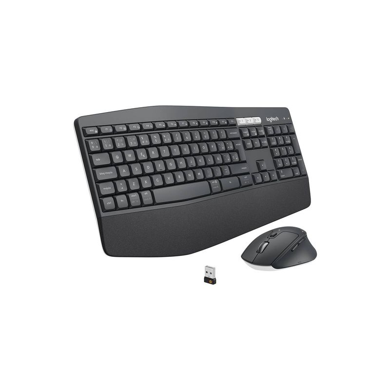 LOGITECH - Kit Teclado y Mouse Logitech MK850 Inalámbrico Negro - Negro