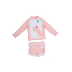 PILLIN - Traje De Baño Bebé Niña Rosado