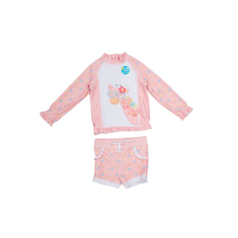 PILLIN - Traje De Baño Bebé Niña Rosado Pillin PILLIN