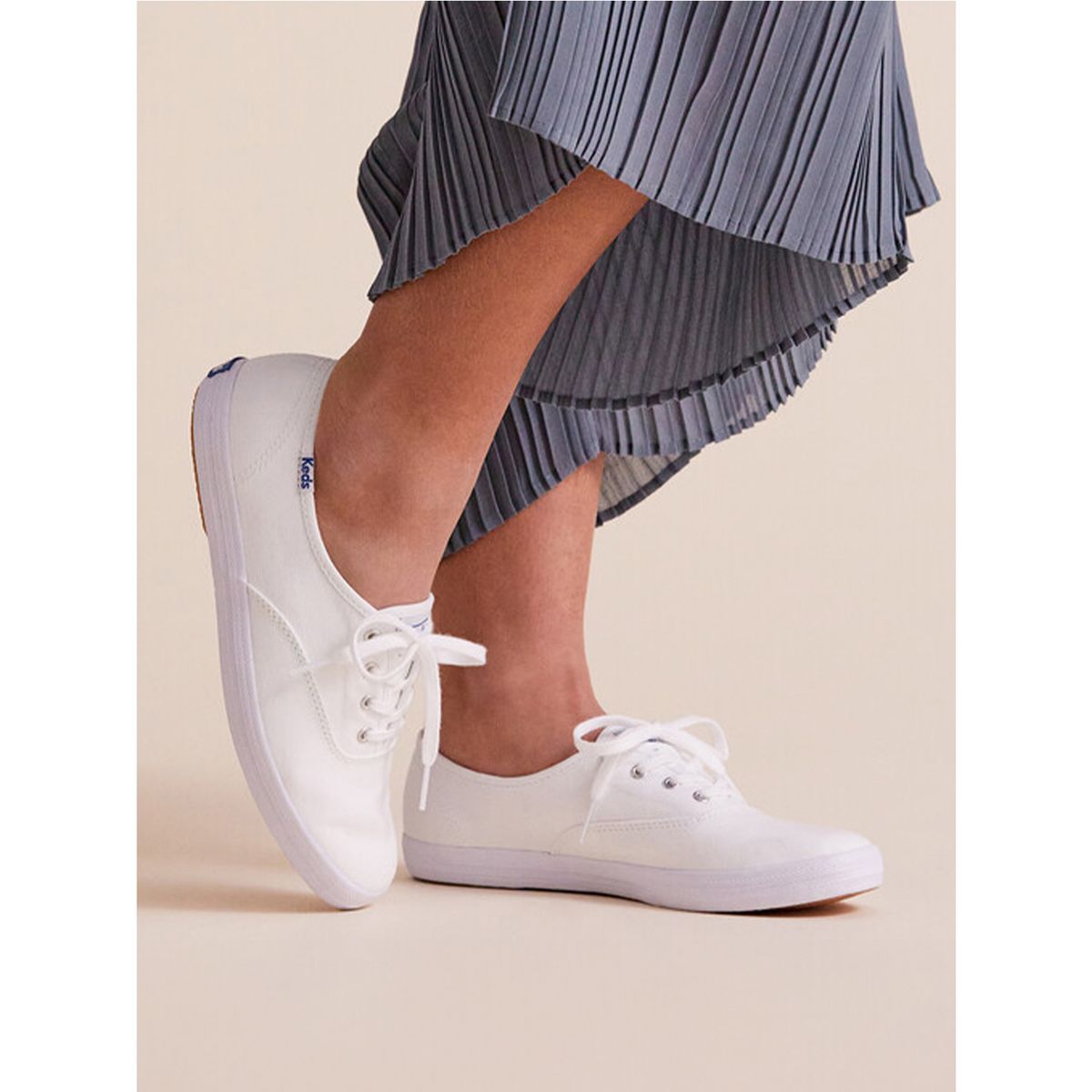 KEDS - Zapatilla Blanca Mujer Champion KEDS