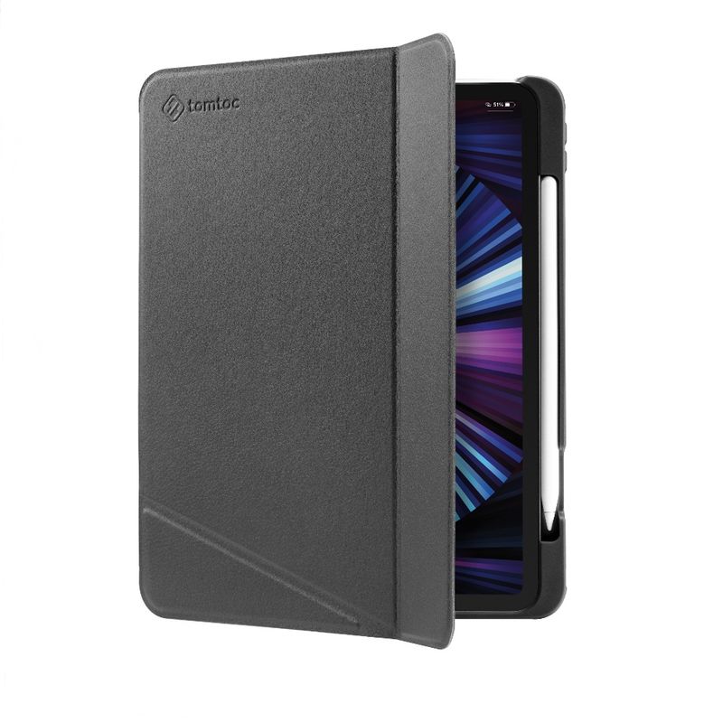 TOMTOC - Tomtoc Funda Vertical iPad Pro 11″ 4ª3ª generación 2022-2021 Negro