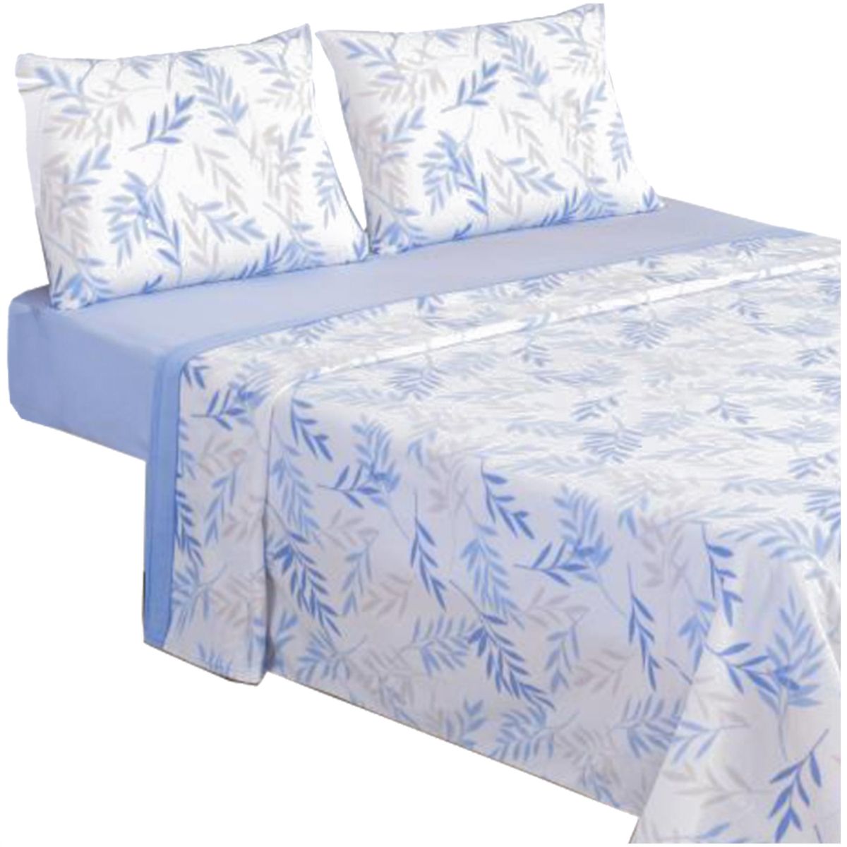 MALLORCA - Juego de Sabanas Micropolar 1,5 Plazas Ramas