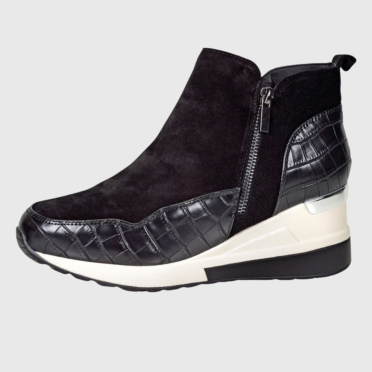 DEGAS - Botín Cuero Pedrina Negro DEGAS