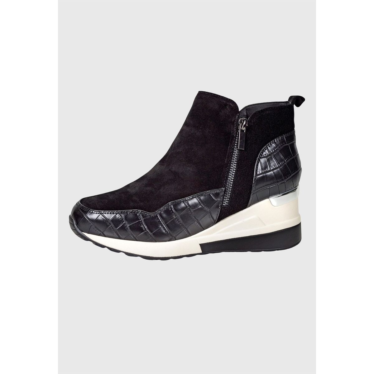 DEGAS - Botín Cuero Pedrina Negro DEGAS