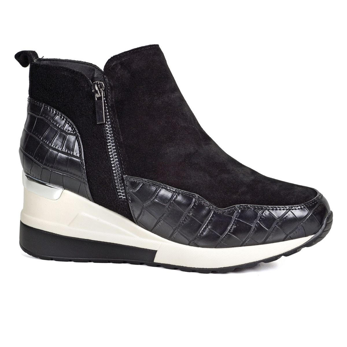 DEGAS - Botín Cuero Pedrina Negro DEGAS