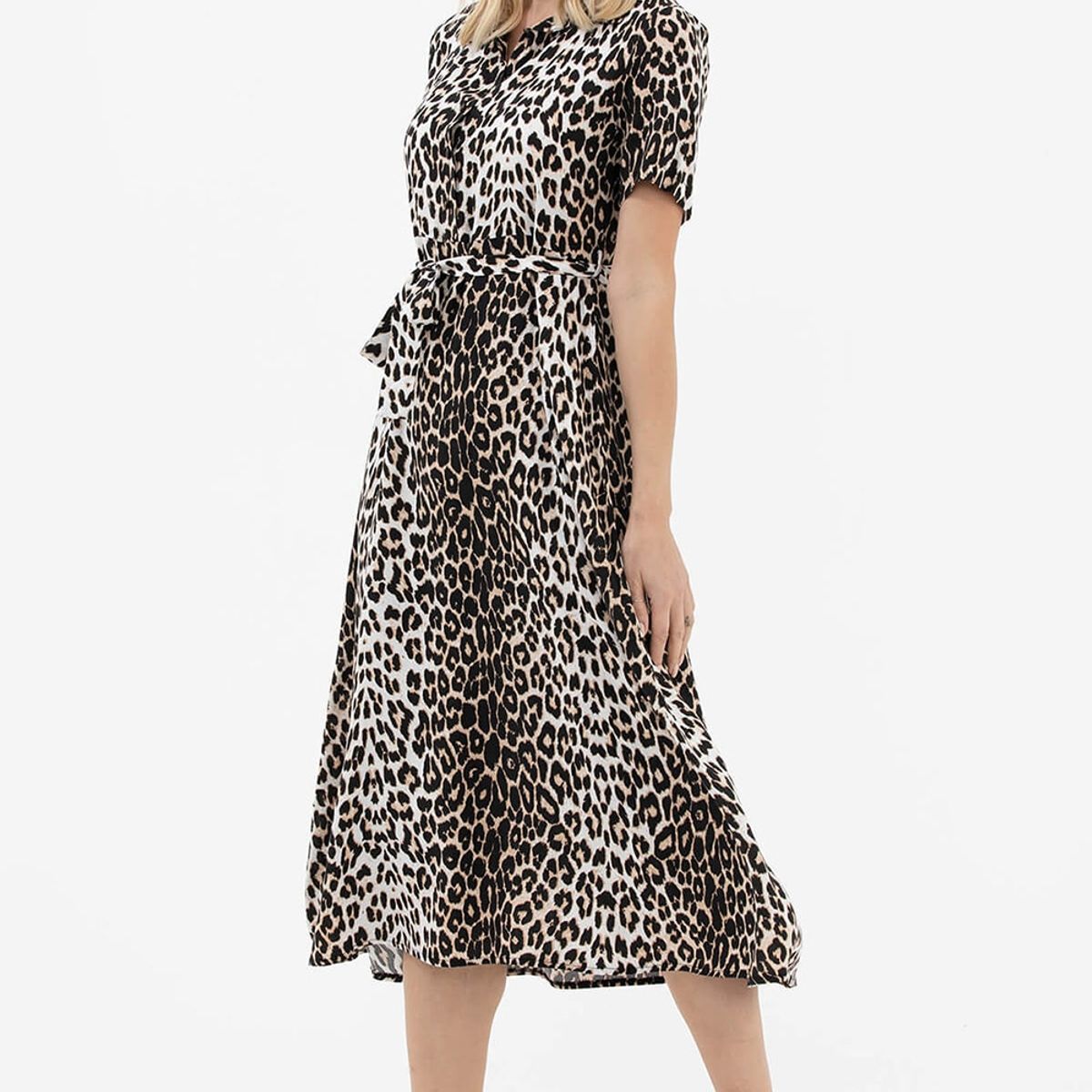 AGUAMAR - Vestido Aguamar 77234 Animal Print