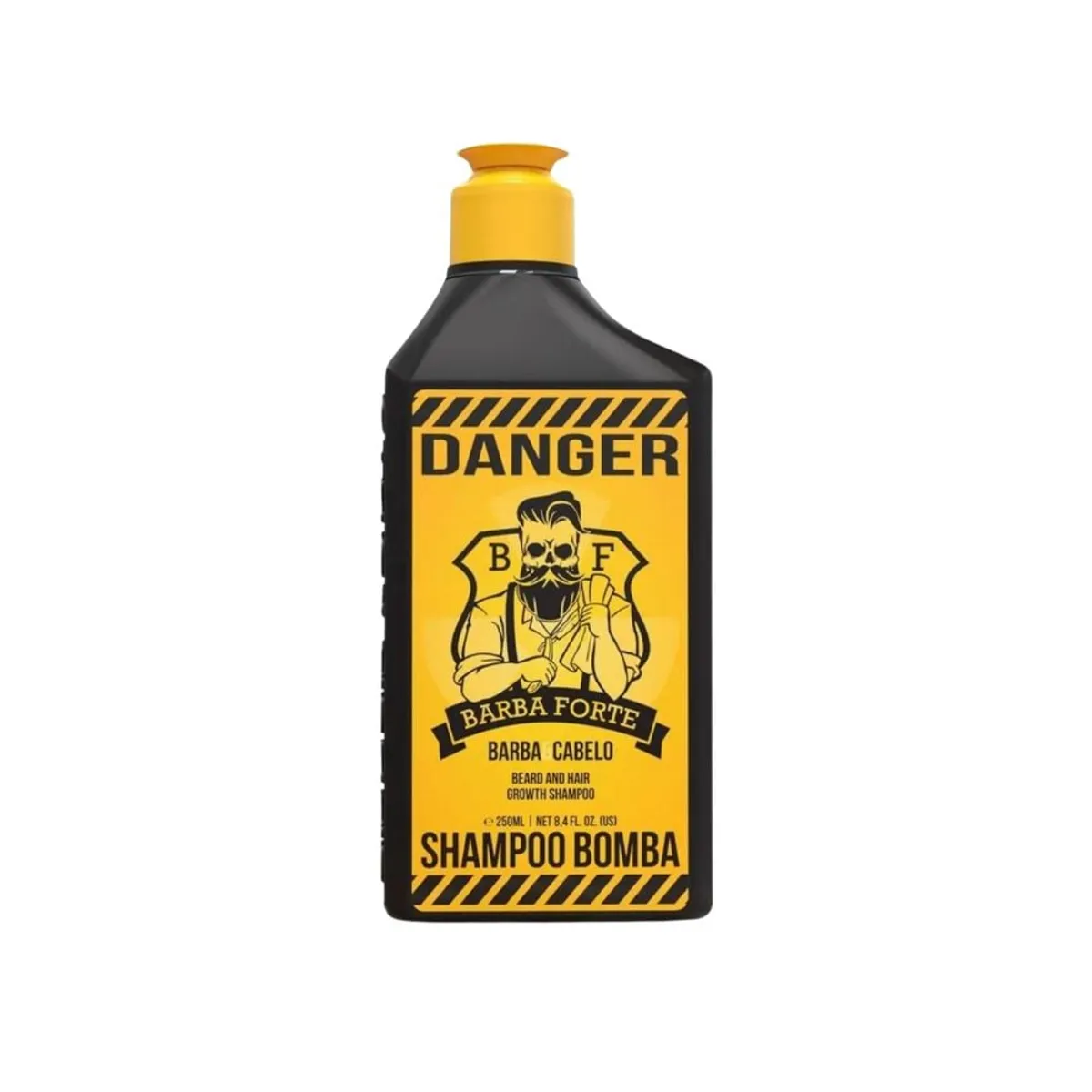 BARBA FORTE - Set Danger Shampoo 250 Ml + Acondicionador 250 Ml Barba Forte