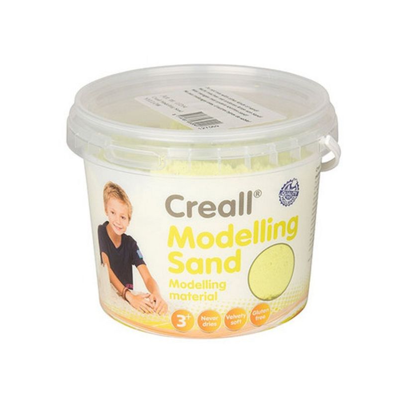 SEIGARD - Arena Para Modelar Amarillo 750 Gramos 03204 Color Amarillo