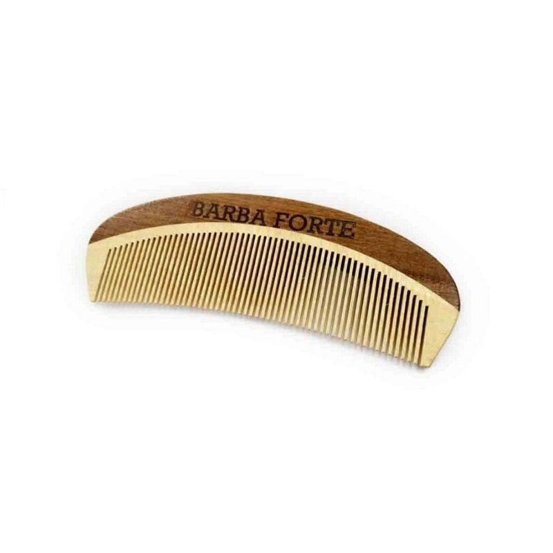 BARBA FORTE - Peine de Madera Barba Forte 12,5 Cm Fino