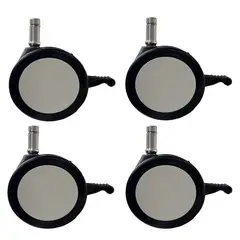 FLEX - Pack 4 ruedas para cama vástago 1.05 cm