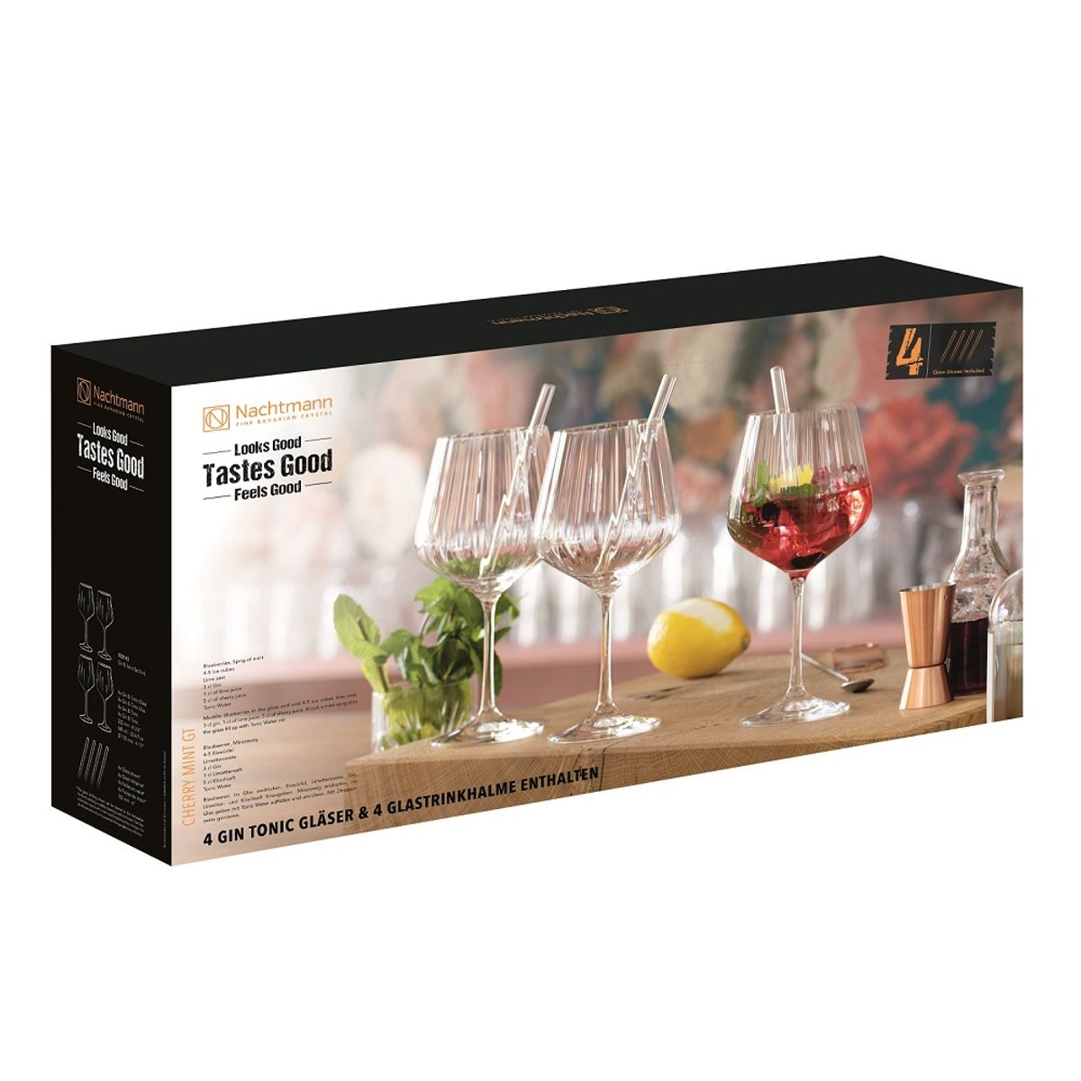 NACHTMANN - Set 4 Copas Gin Optic Pro