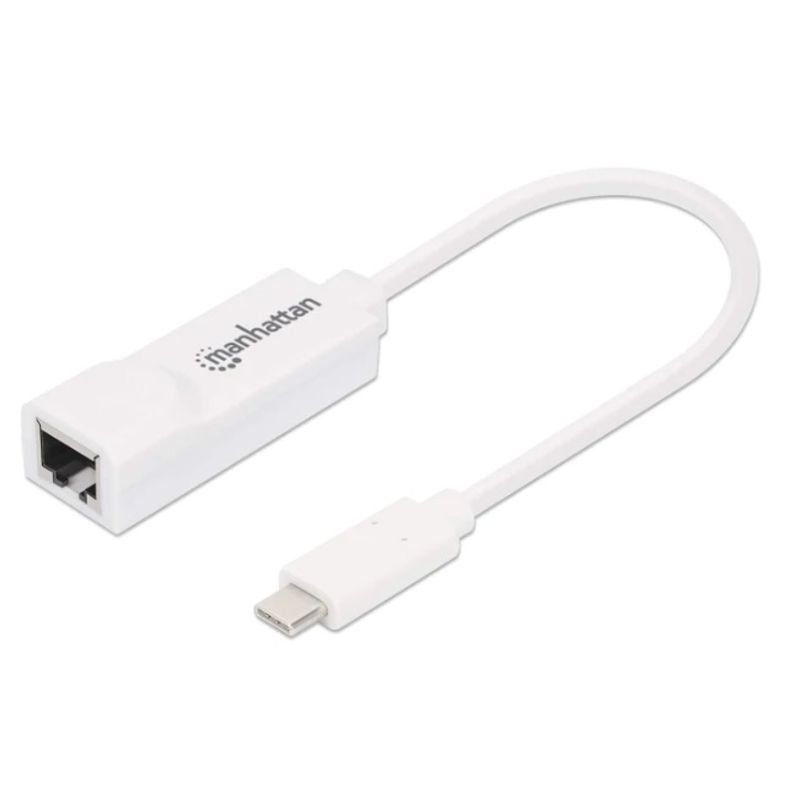 MANHATTAN - Adaptador de USB Tipo C a Red Gigabit Manhattan 507585