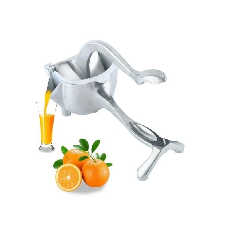GENERICO - Saca Jugo Exprimidor Jugo Aluminio Naranja Frutas Manual