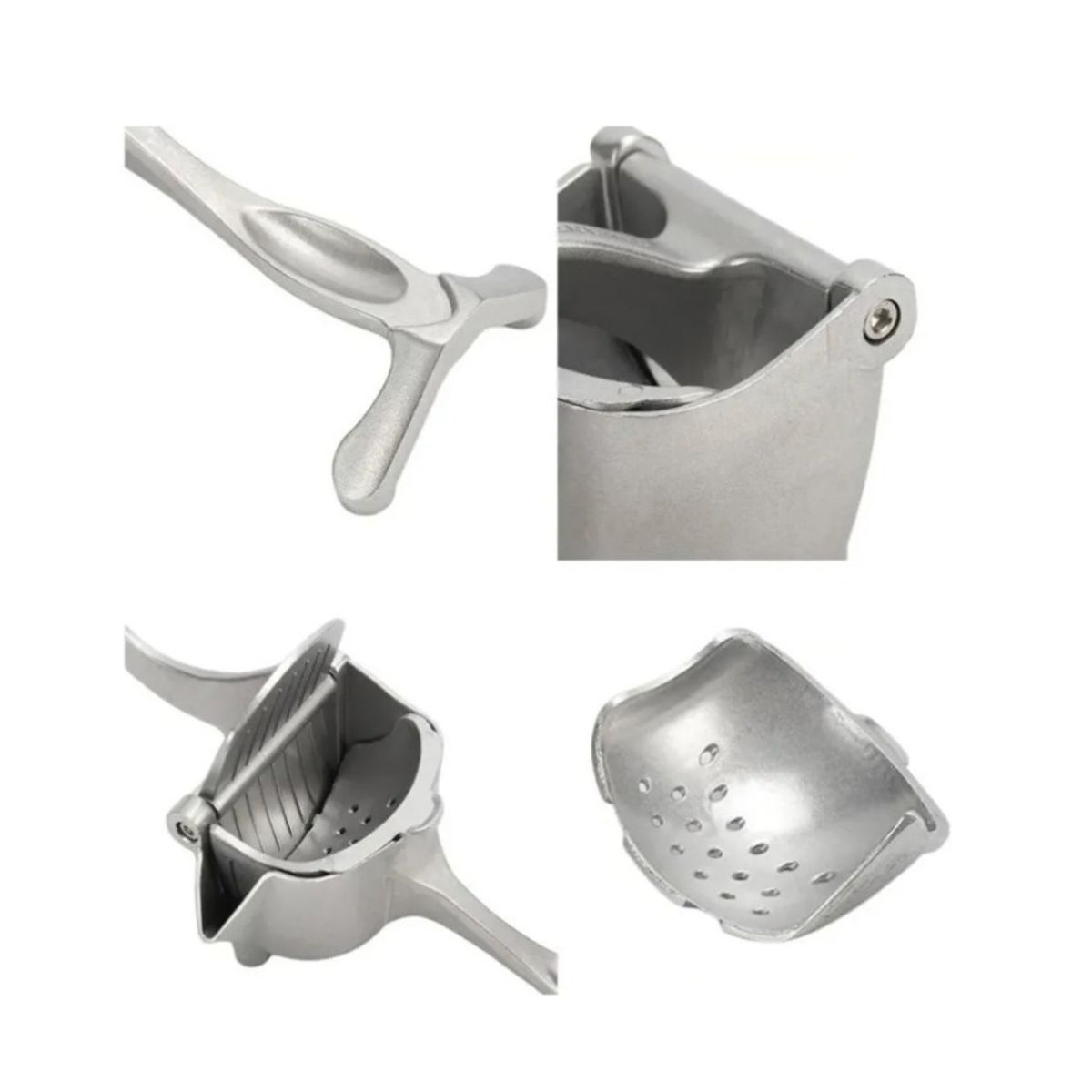 GENERICO - Saca Jugo Exprimidor Jugo Aluminio Naranja Frutas Manual