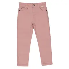 CALPANY - Pantalón Niña Flower/Leaves Rosa Claro