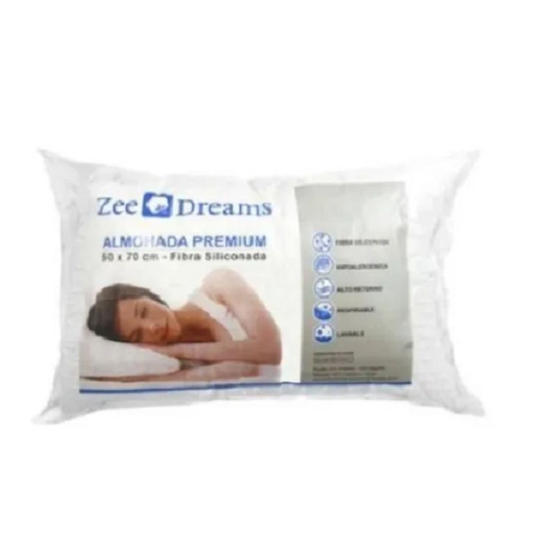 GENERICO - Almohadas Con Funda Semiacolchadas Premium