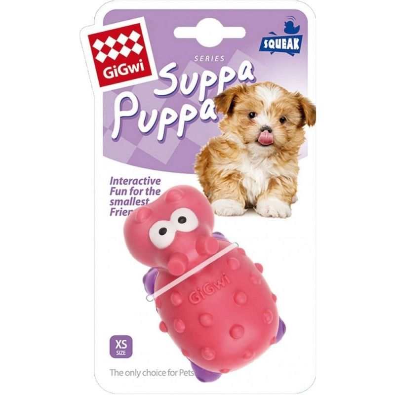 GIGWI - Juguete Suppa Puppa Hipopotamo Gigwi