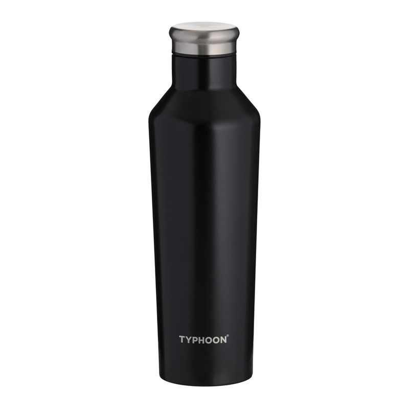 TYPHOON - Botella Pure Black Doble Pared 500Ml