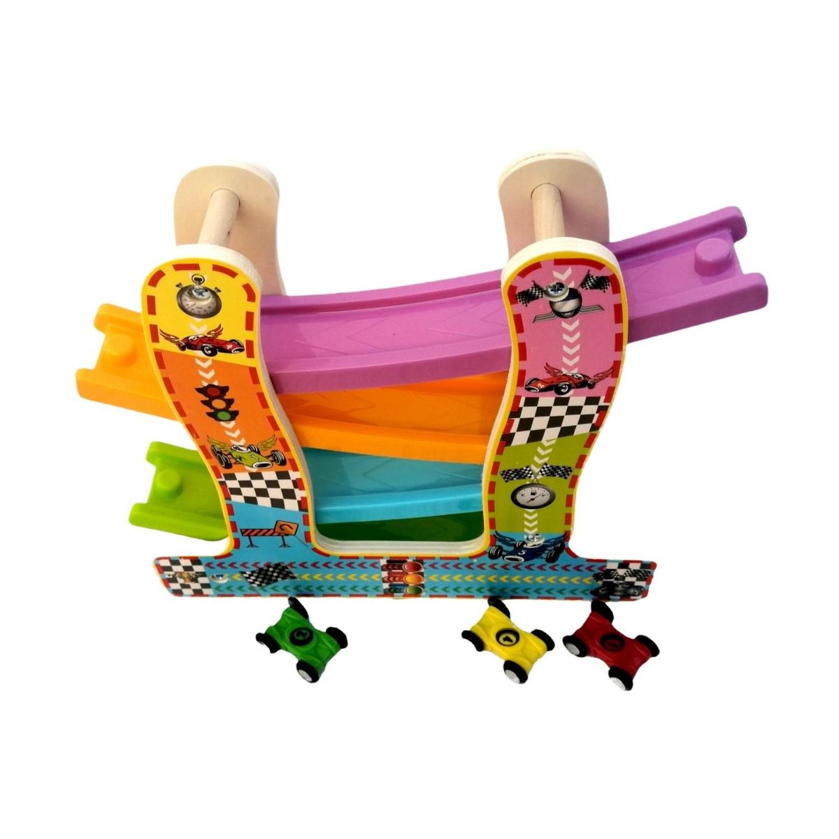 GENERICO - Pista De Autitos Con 4 Niveles