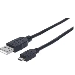 MANHATTAN - Cable USB Micro-B de Alta Velocidad 325684