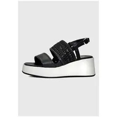 EDA MANZINI - Sandalia Callyl Negro