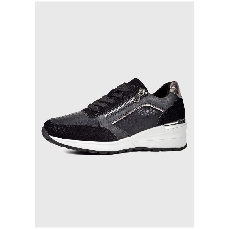 EDA MANZINI - Zapatilla Kenya Negro EDA MANZINI