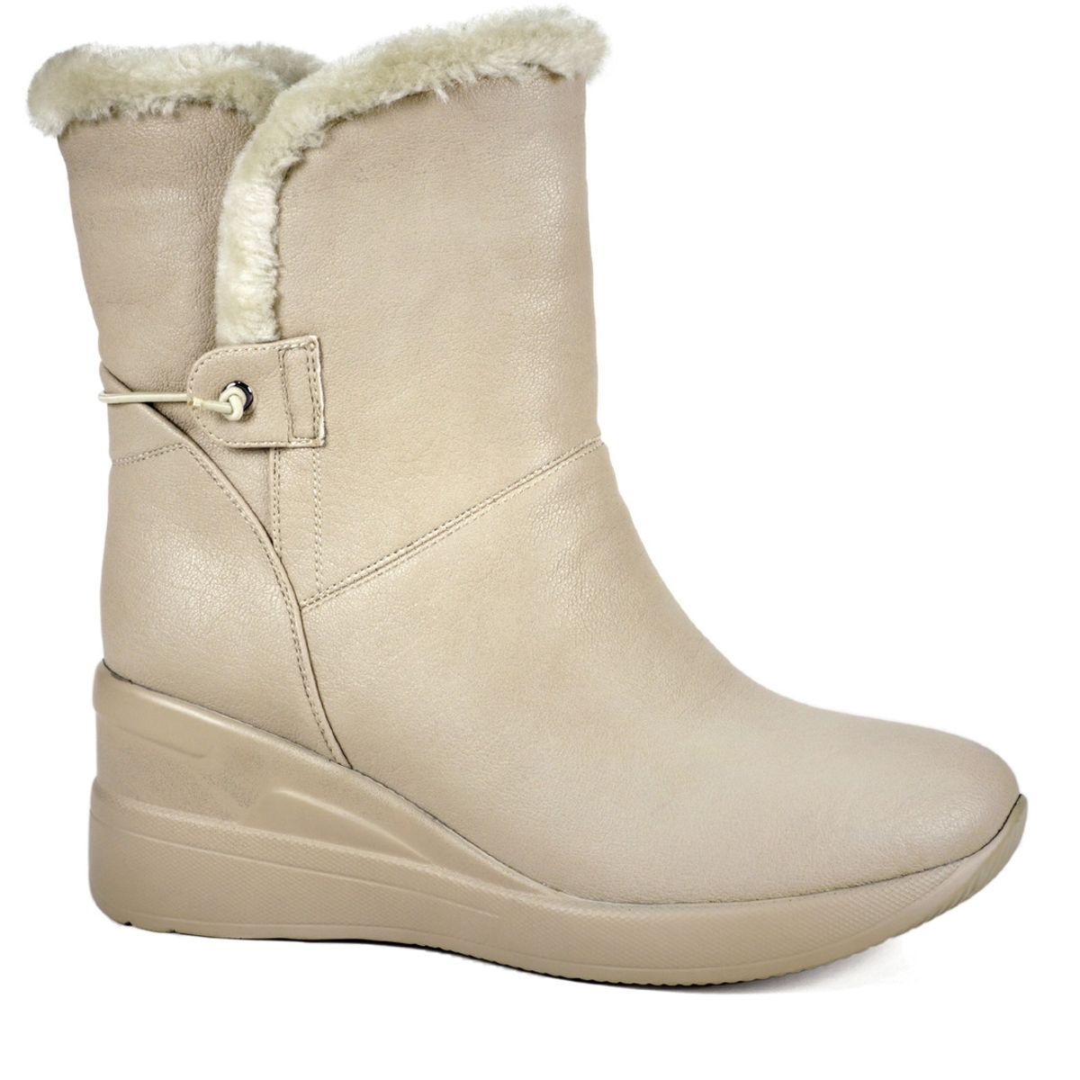 EDA MANZINI - Botín Dictina Beige EDA MANZINI