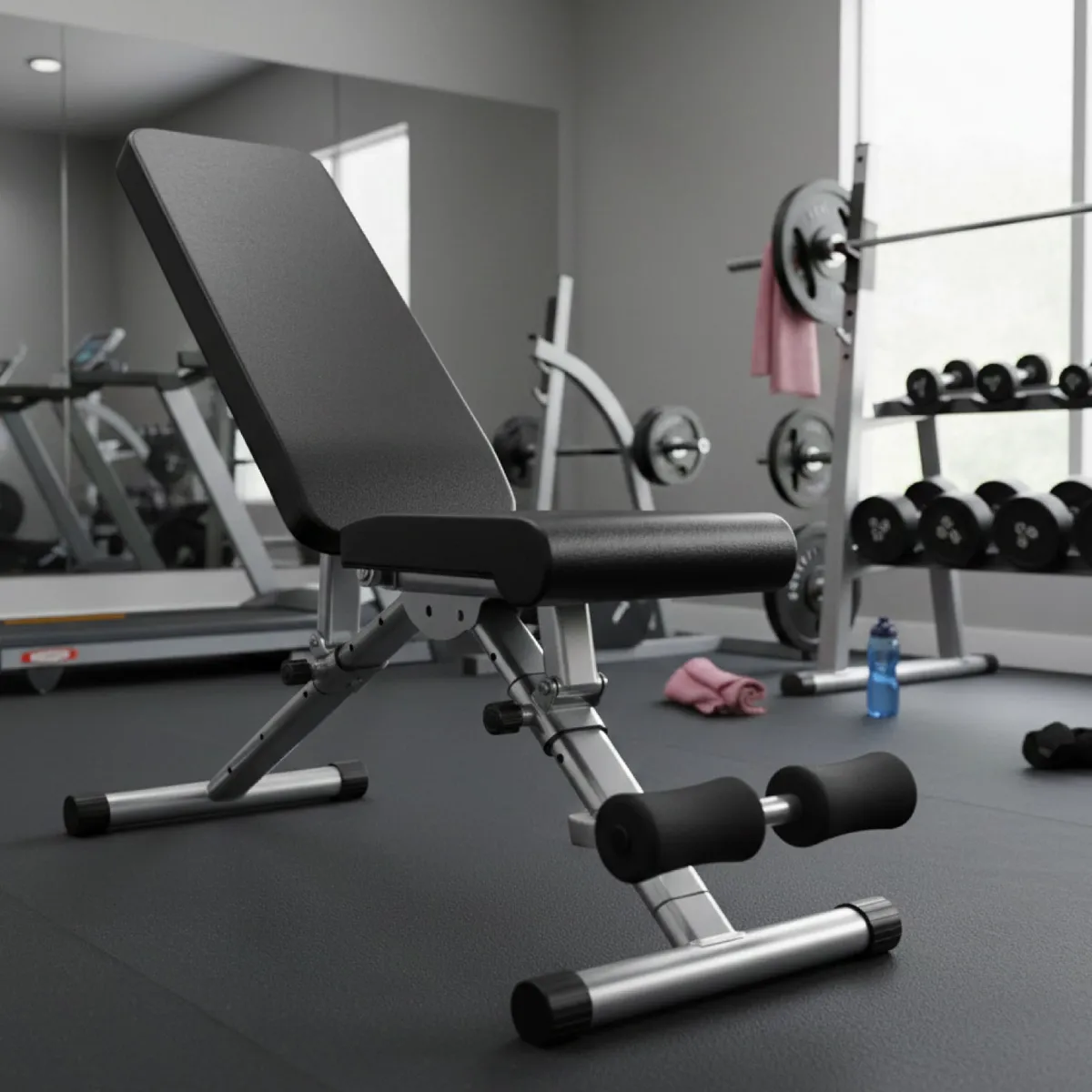 21K SPORTS - Banca Abdominal Multiposicion Reclinable Inclinable