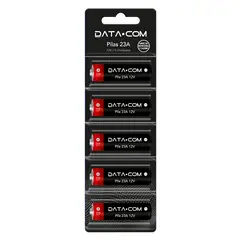DATACOM - Pila 23A 12V 5 Unidades