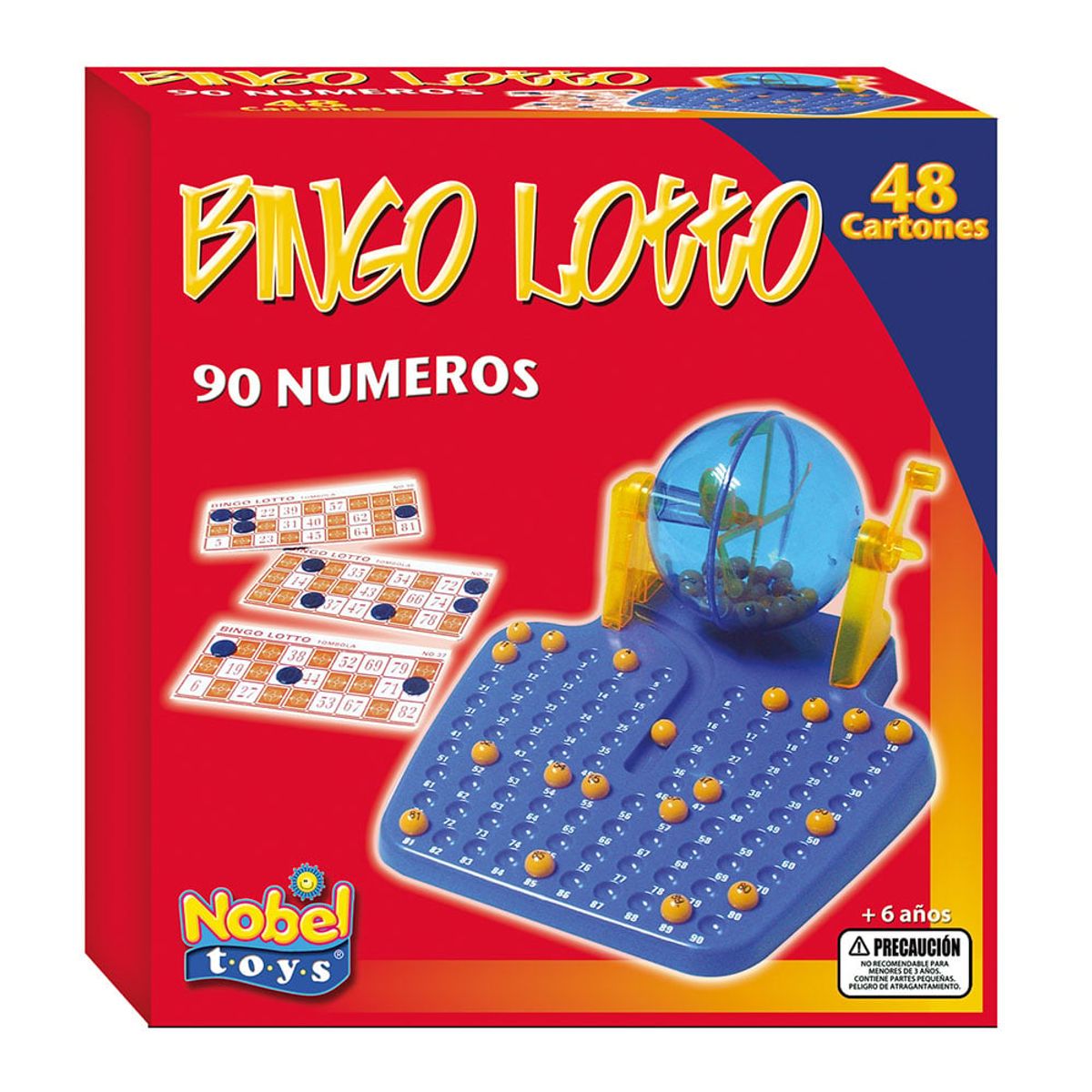 NOBEL TOYS - Juego De Salon Bingo-Lotto