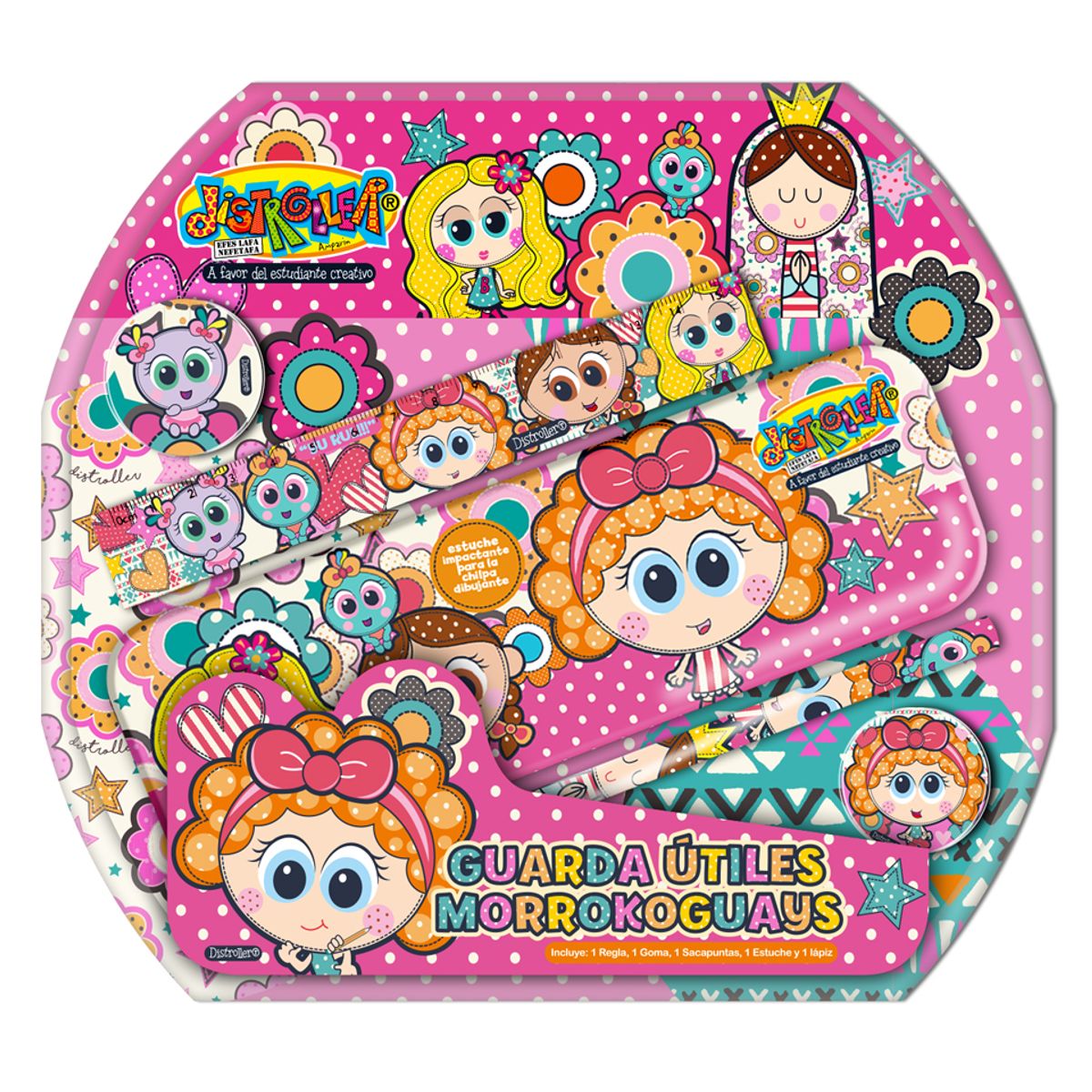 DISTROLLER JUGUETES - Set Escolar Con Estuche Distroller