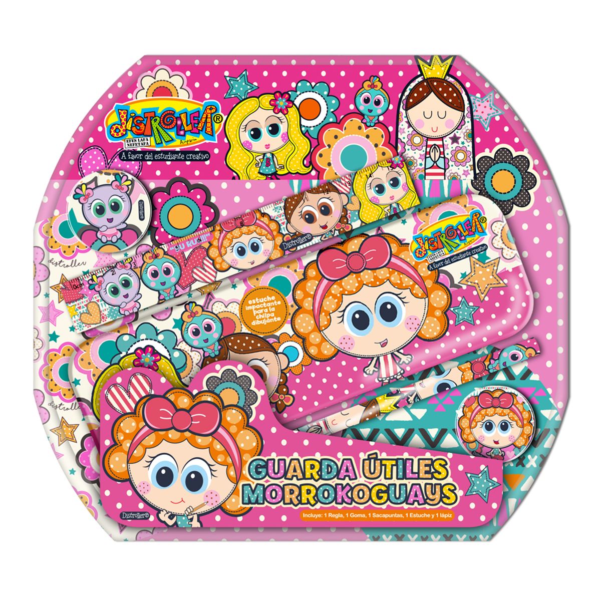 DISTROLLER JUGUETES - Set Escolar Con Estuche Distroller