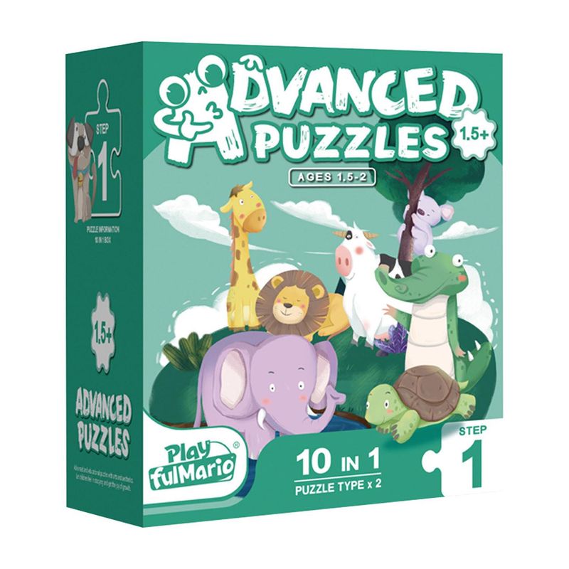 PRONOBEL - Puzzle Deluxe 10 En 1 Piezas Jumbo Extra Duras Nobel Gift