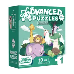 PRONOBEL - Puzzle Deluxe 10 En 1 Piezas Jumbo Extra Duras Nobel Gift