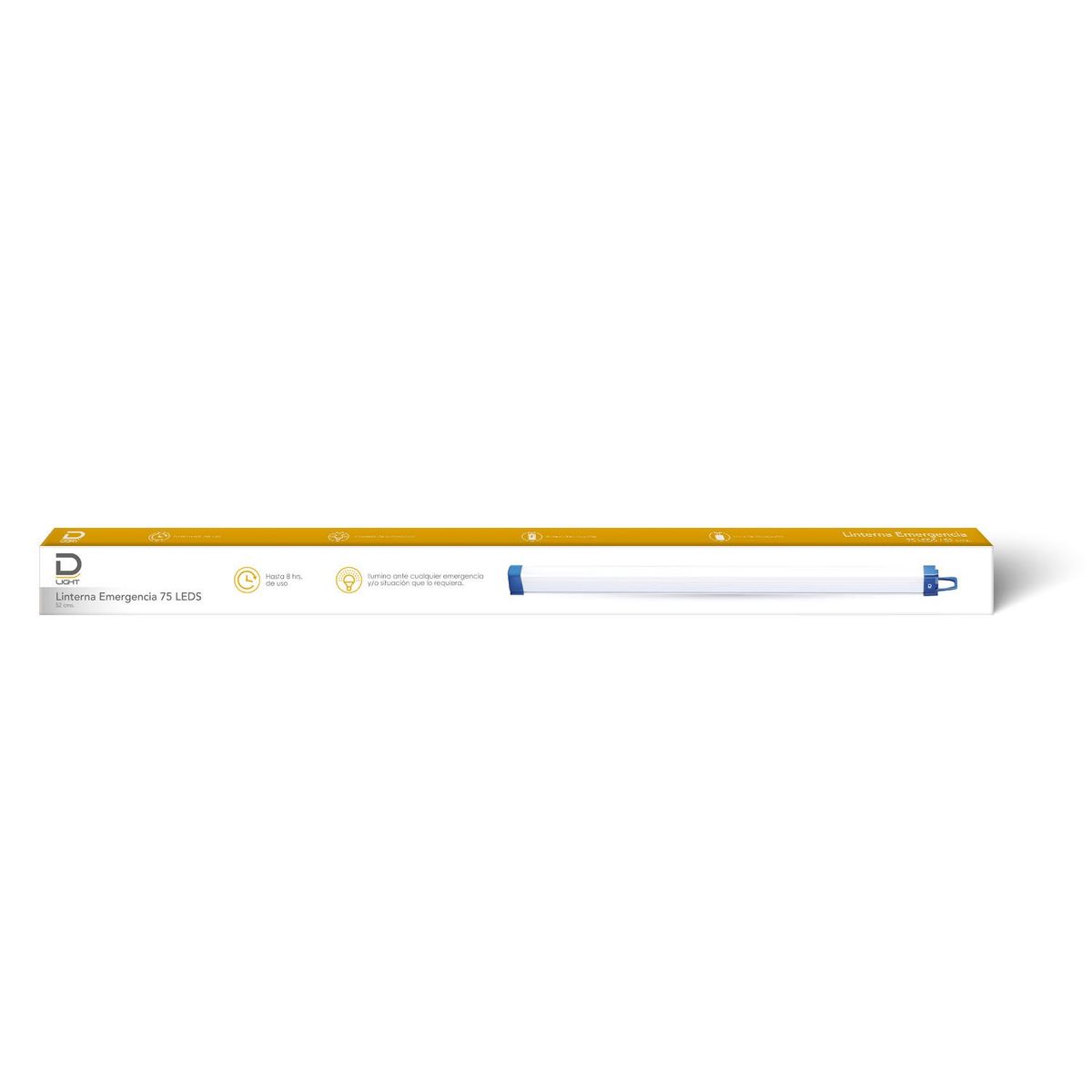 DATACOM - Linterna Emergencia 75 Leds 52 Cm