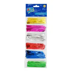 PRONOBEL - Amarras Metalicas 8 cm Colores Surtidos 40 Art & Craft