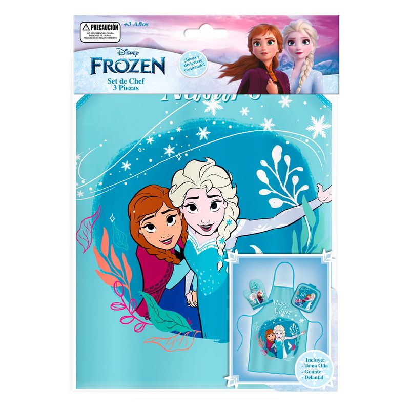 DISNEY - Set De Chef 3 Piezas Frozen Disney Pronobel