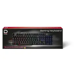 DATACOM - Teclado Gaming Retroiluminado USB
