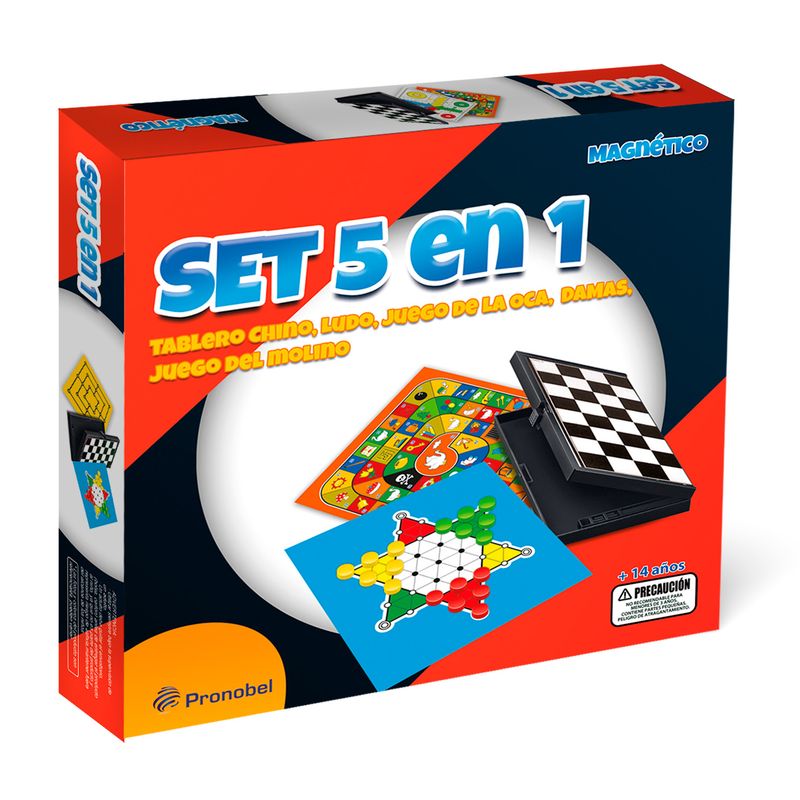 NOBEL TOYS - Set 5 En 1 Nobel Toys Pronobel