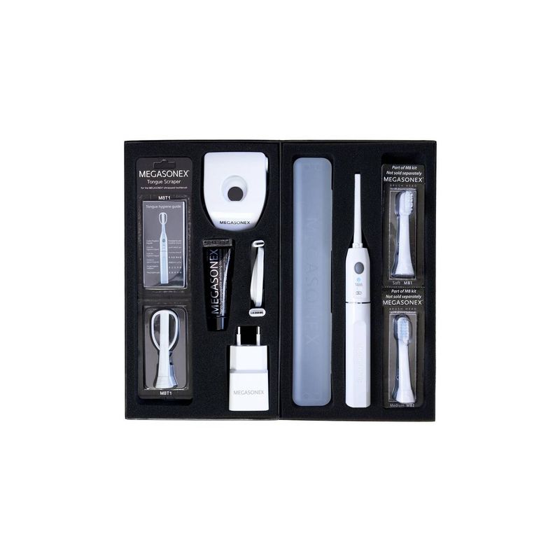 MEGASONEX - Cepillo de dientes ultrasónico megasonex m8 s