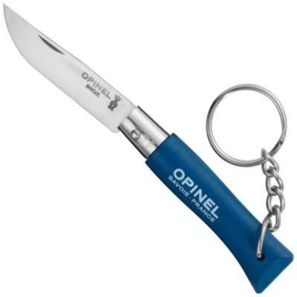 OPINEL - Cuchillo Opinel N°4 llavero azul OPINEL