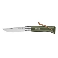 OPINEL - Cuchillo N°8 Trekking verde oscuro