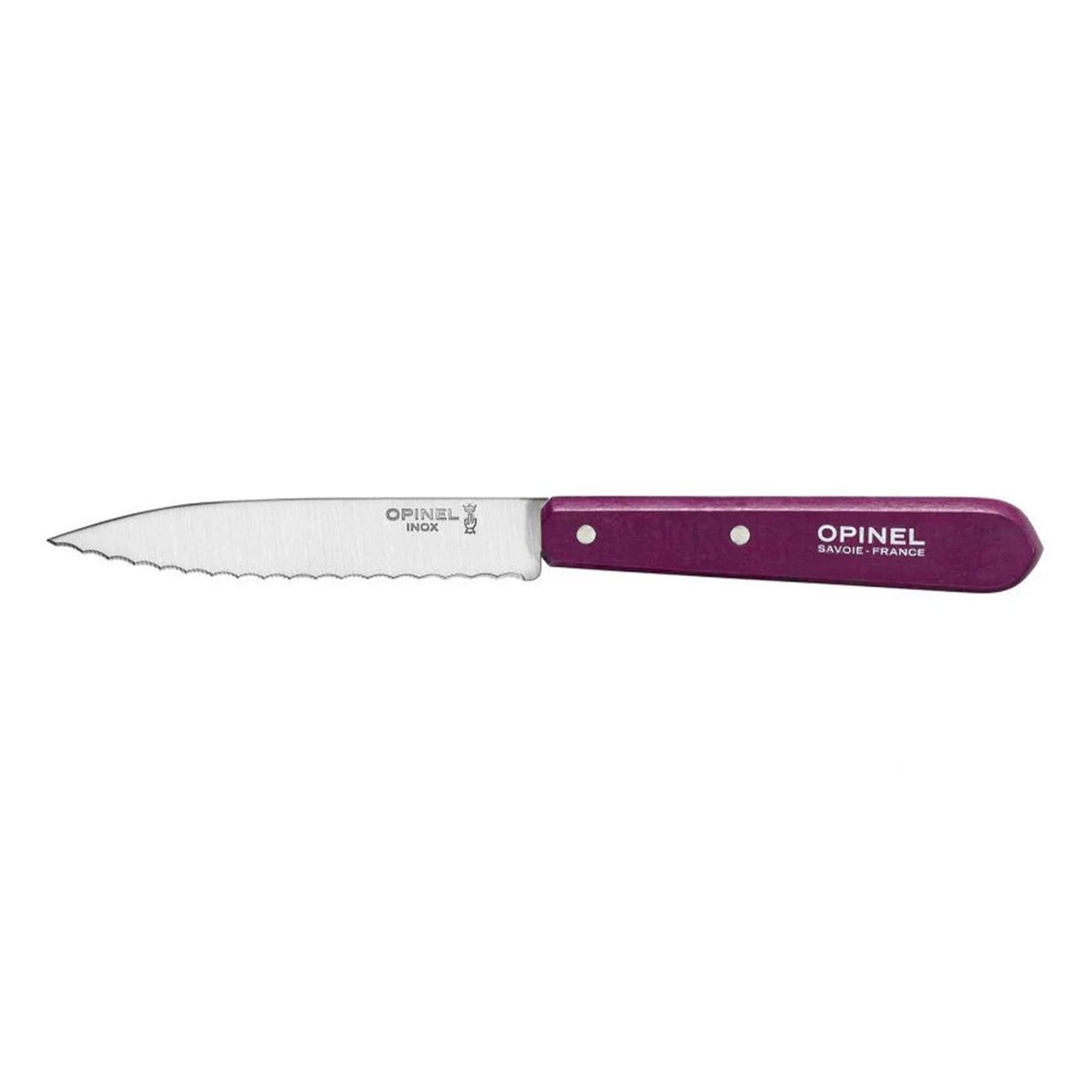 OPINEL - Cuchillo Opinel N°113 dentado morado OPINEL
