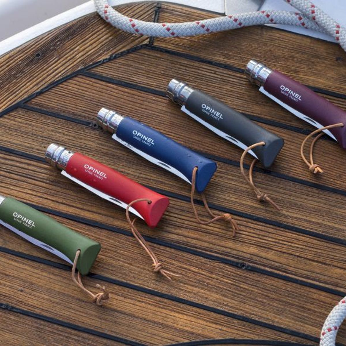 OPINEL - Cuchillo Opinel N°8 Trekking azul OPINEL
